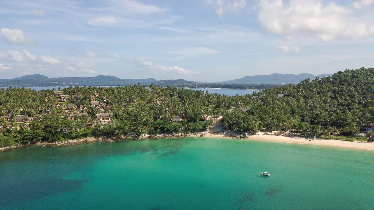 Amanpuri pool and sea view