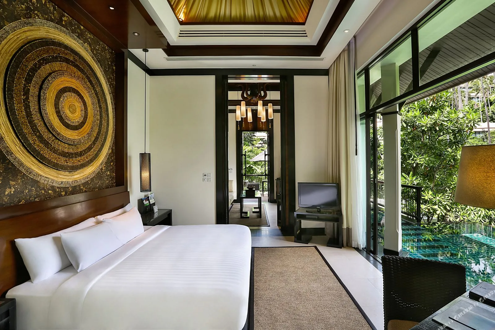 Banyan Tree Samui — ocean-view bedroom