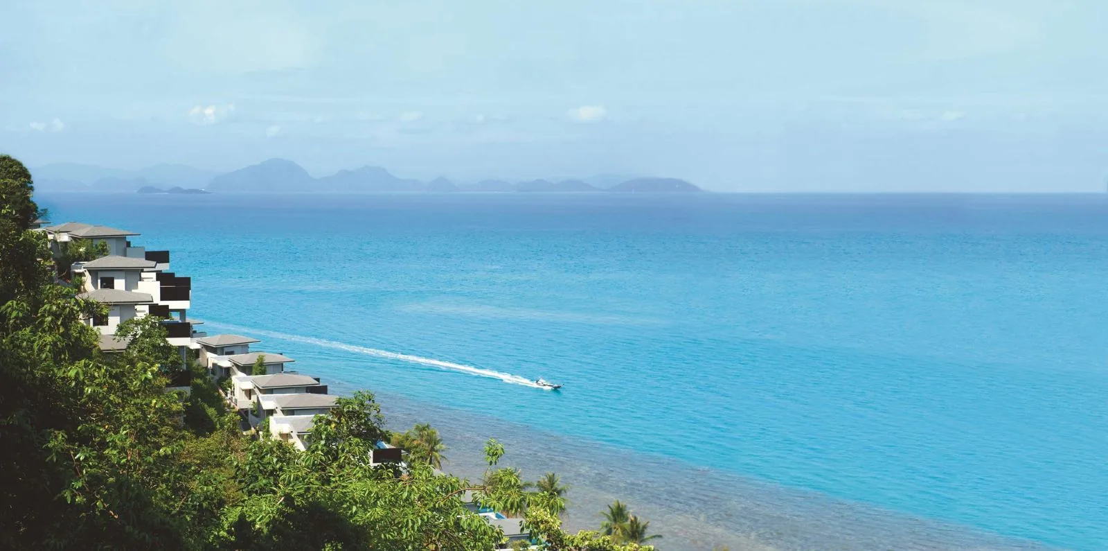 Conrad Koh Samui — the quiet coastline at Taling Ngam